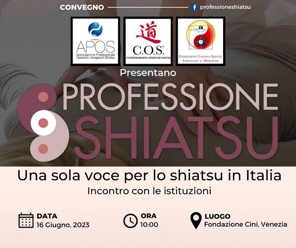 Una sola voce per lo Shiatsu in Italia